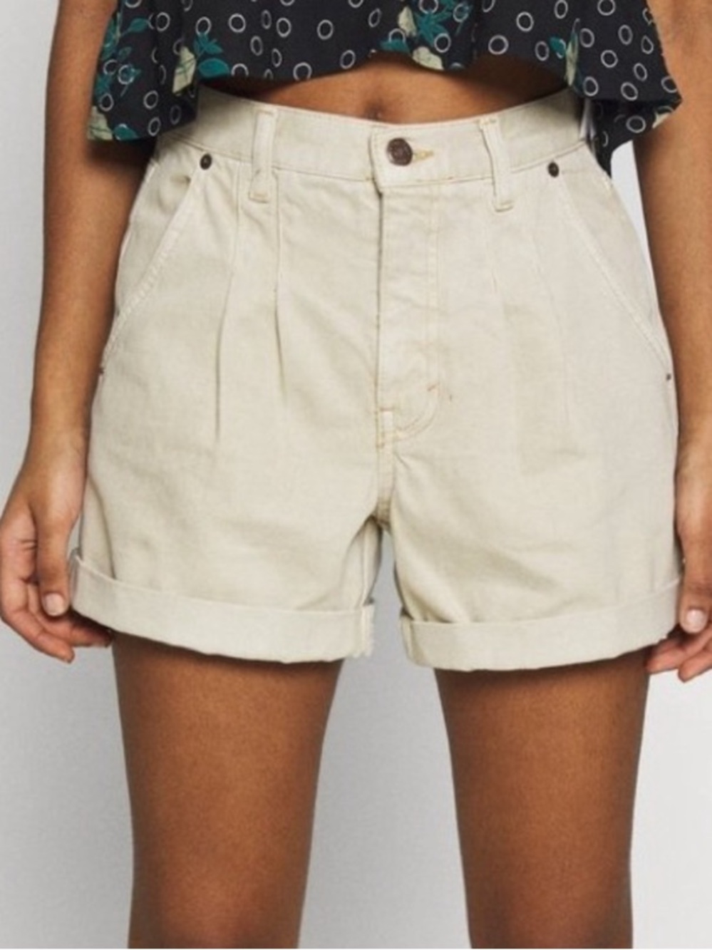 Topshop Paper Bag Shorts
